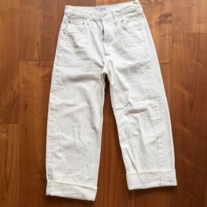 LIKE NEW / Citizens of Humanity / Ayla Pure White Baggy Jeans / 26